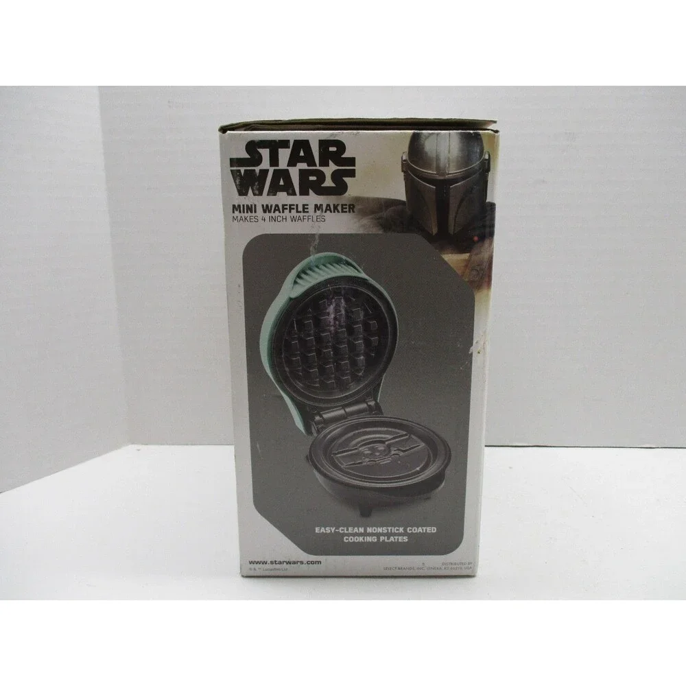 Star Wars The Mandalorian Child Baby Yoda Grogu 4” Mini Waffle Maker Disney